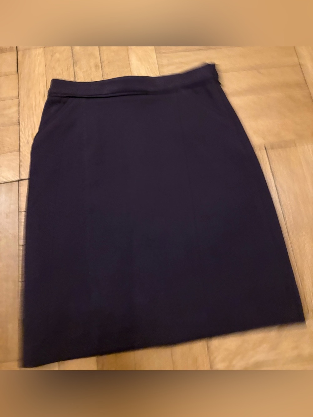 Boden Eggplant Pencil Skirt